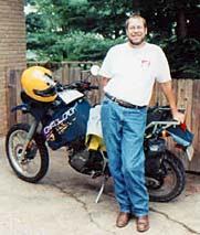 Ralph and his motorcycle